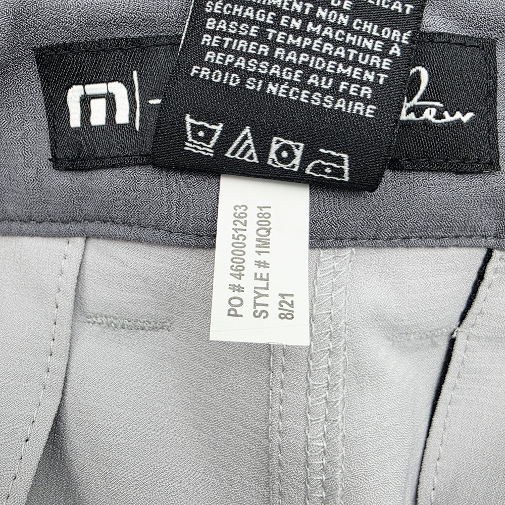 Travis Mathew Starnes Men's 30 Golf Shorts 4-Way Stretch Chino Light Gray 1MQ081 - Picture 13 of 13